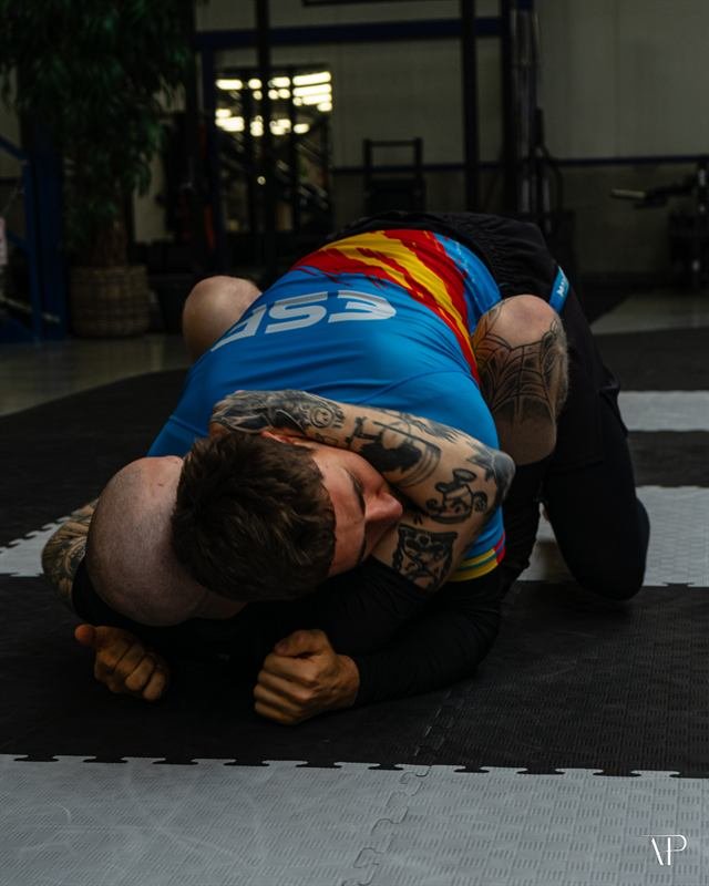 Kontrollposition beim Grappling-Training